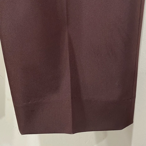 Prada Dress Pant In Aubergine / Brown Tone size M - Picture 11 of 13